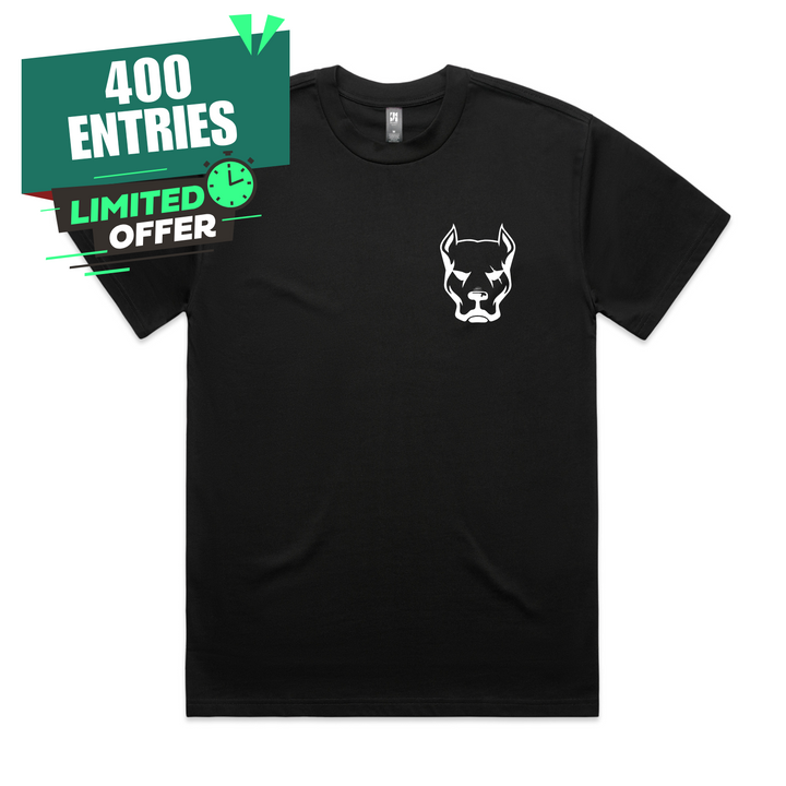Dog Head Tee Black