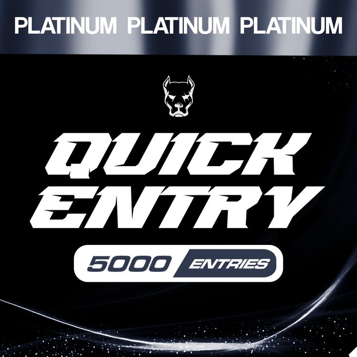 5000 ENTRIES<br>Platinum Pack