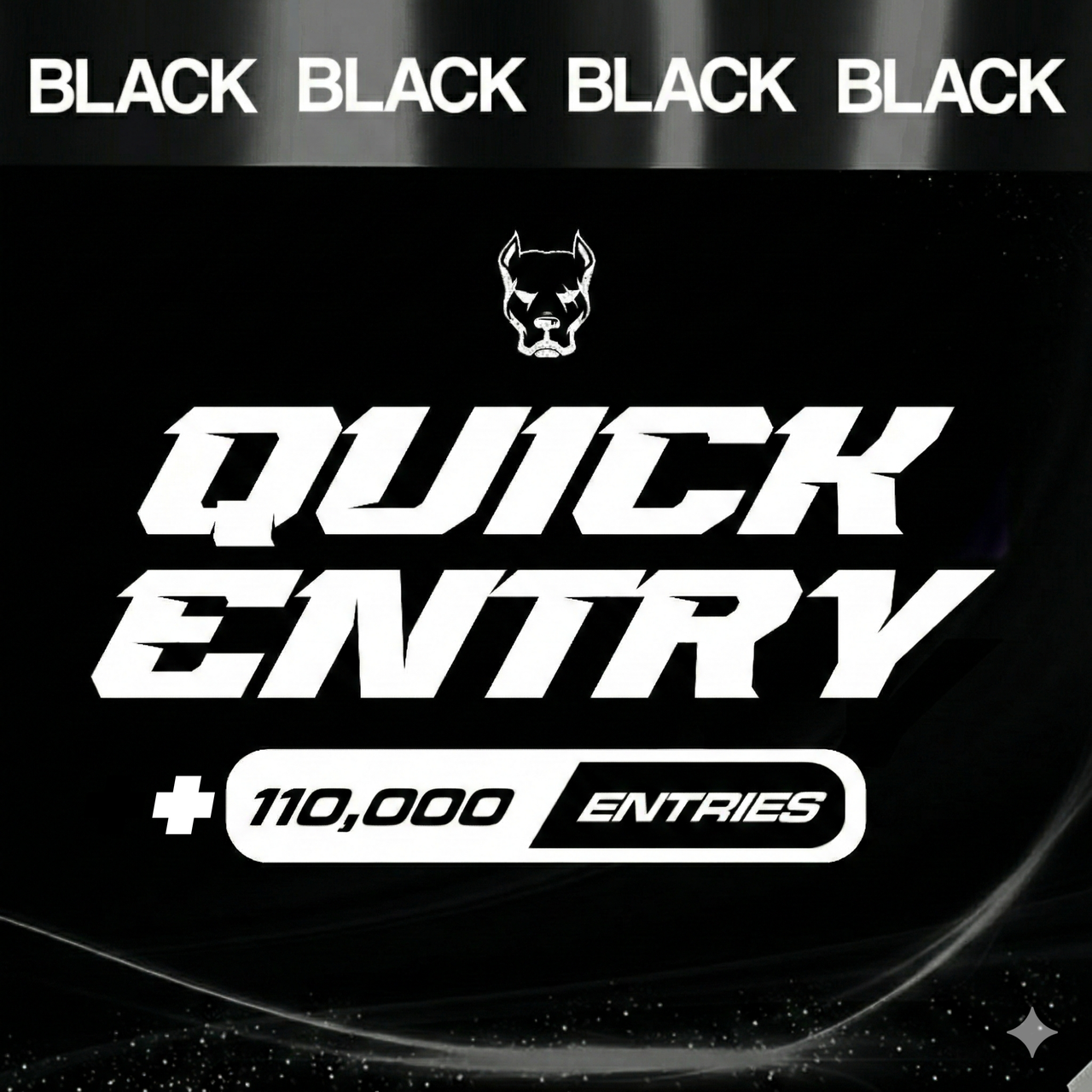 110,000 ENTRIES - Black Edition