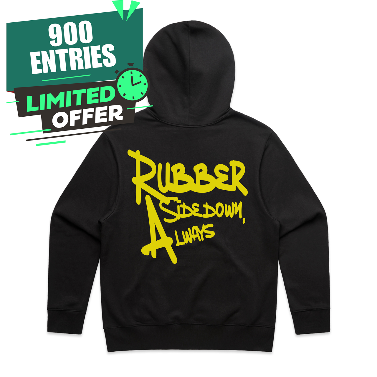 Rubber Down Hoodie