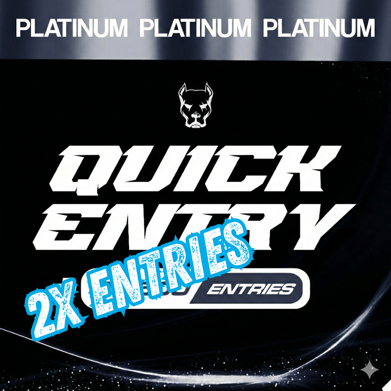26,500 ENTRIES - Platinum Pack