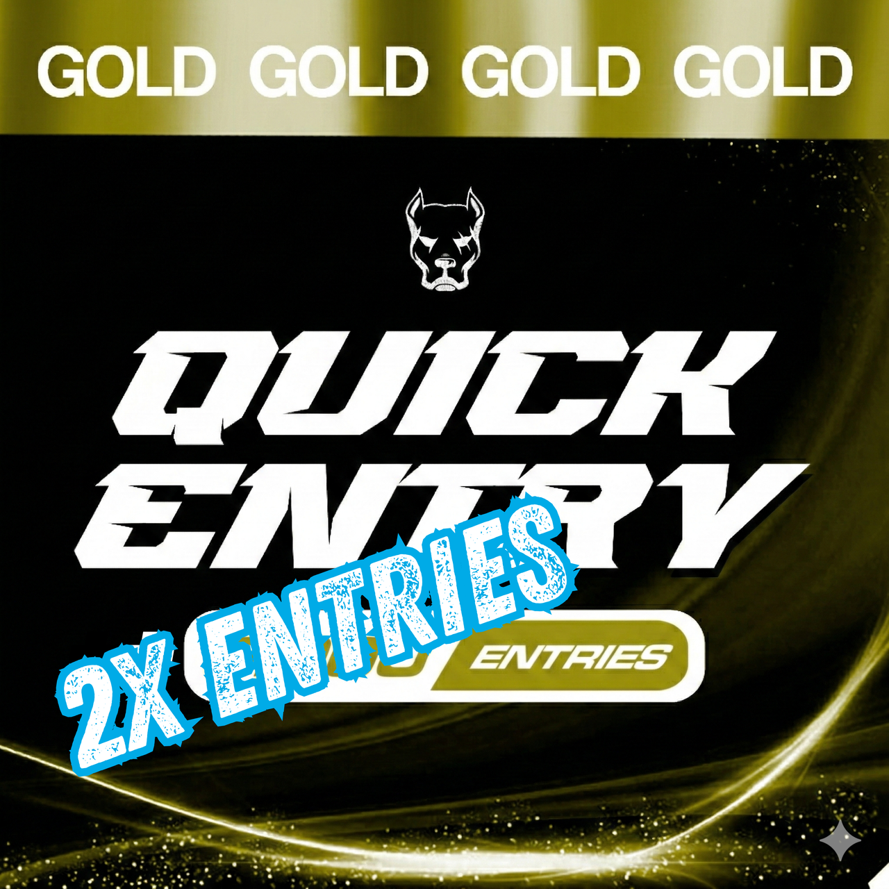 5,000 ENTRIES - Gold Pack