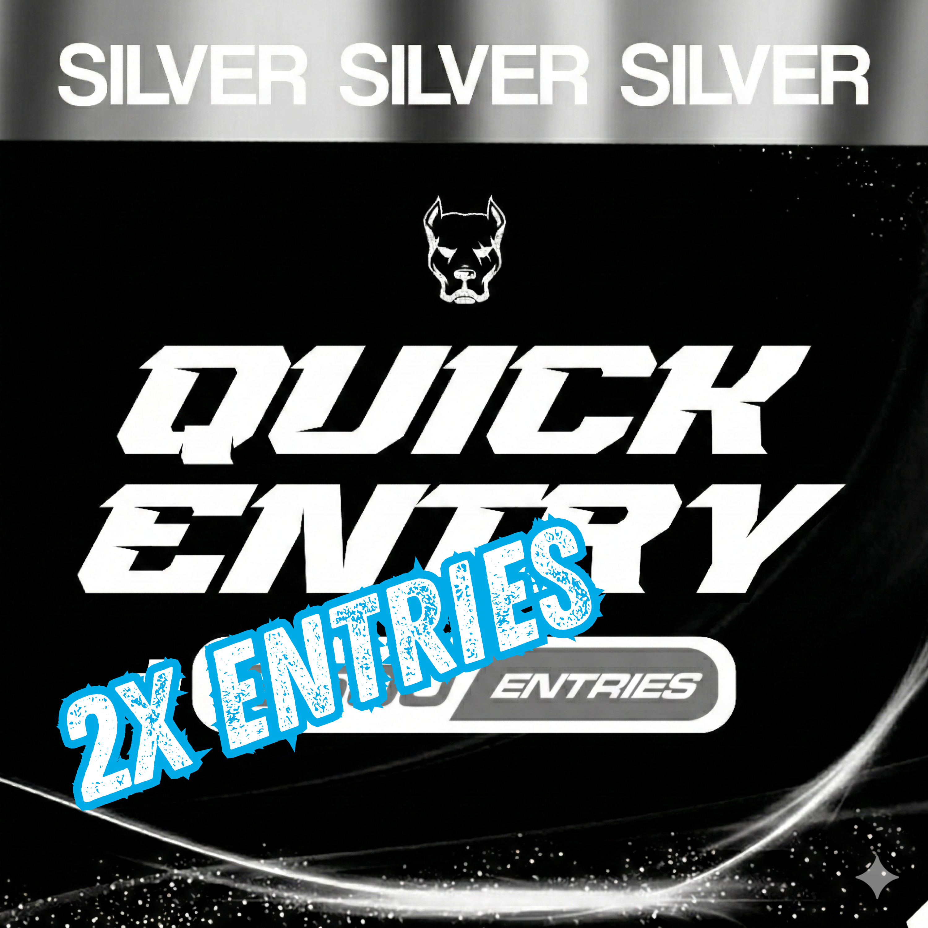 2,500 ENTRIES - Silver Pack
