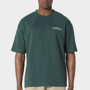 Crest Tee Green