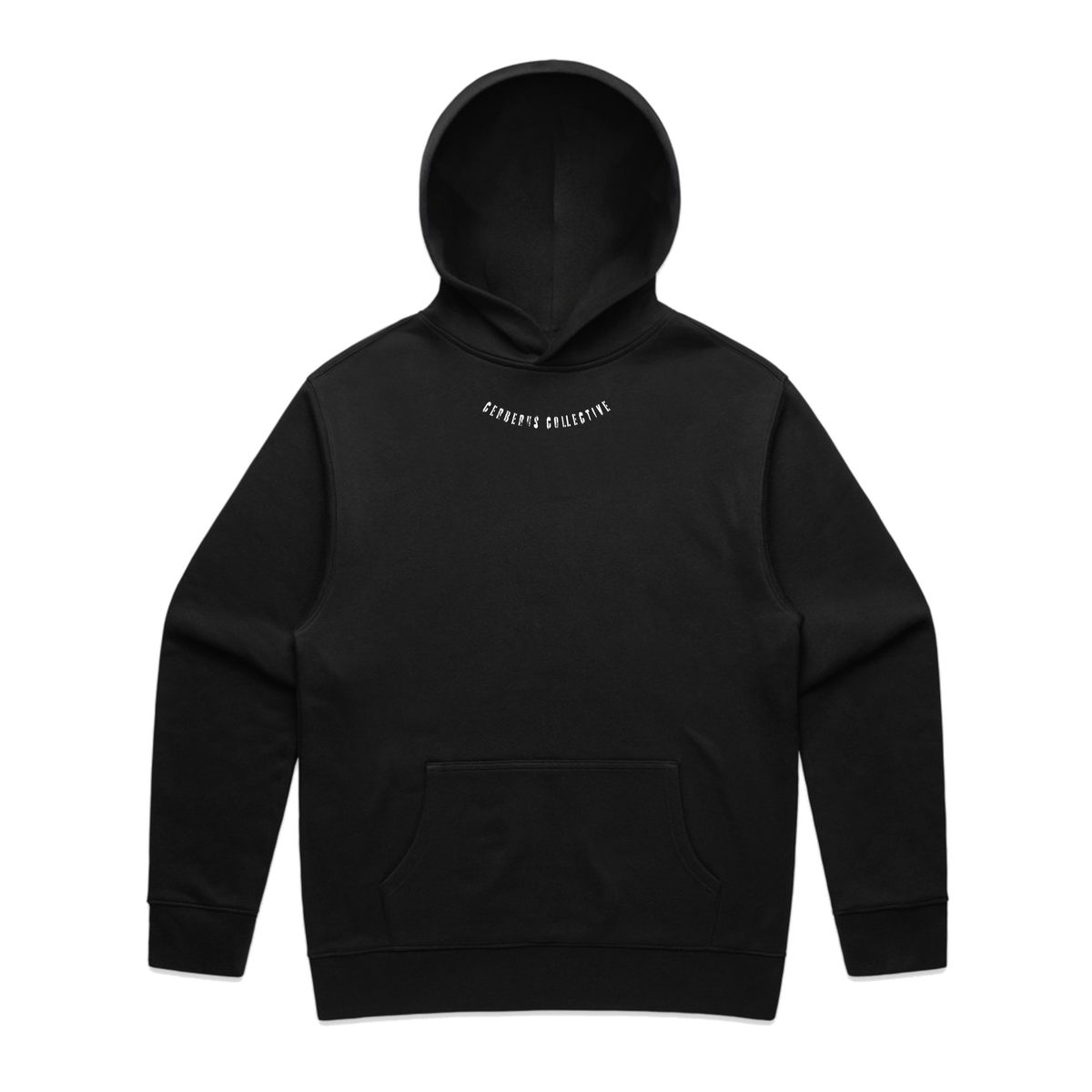 Crimson Doghead Hoodie - Front