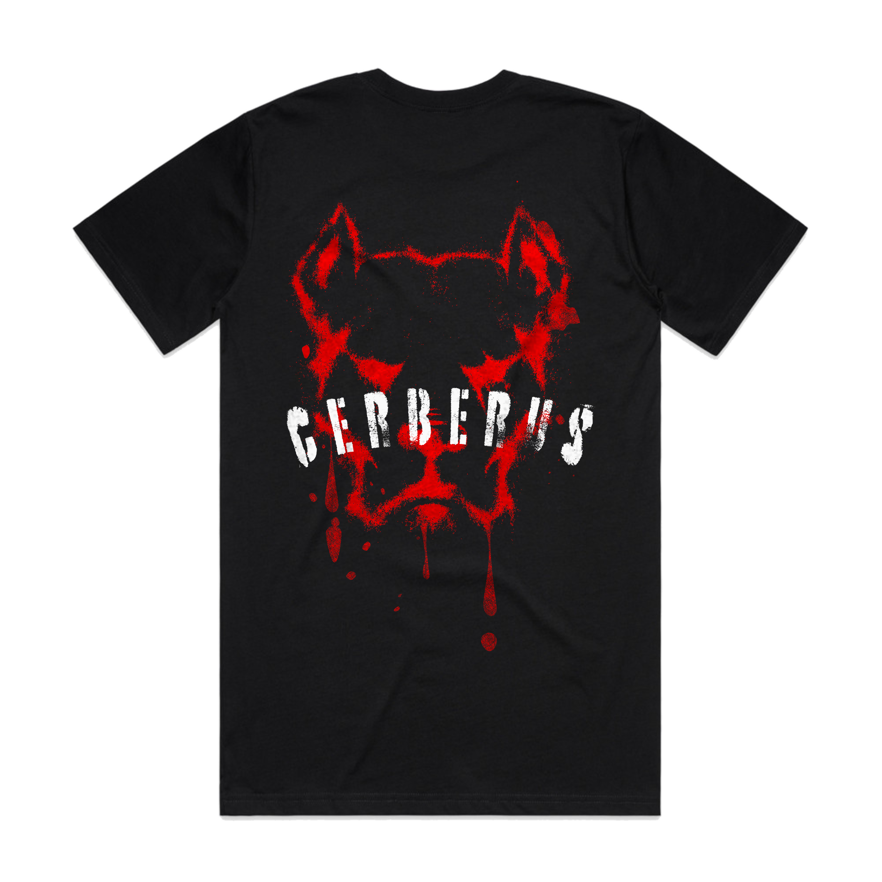 Crimson Doghead Tee - Back