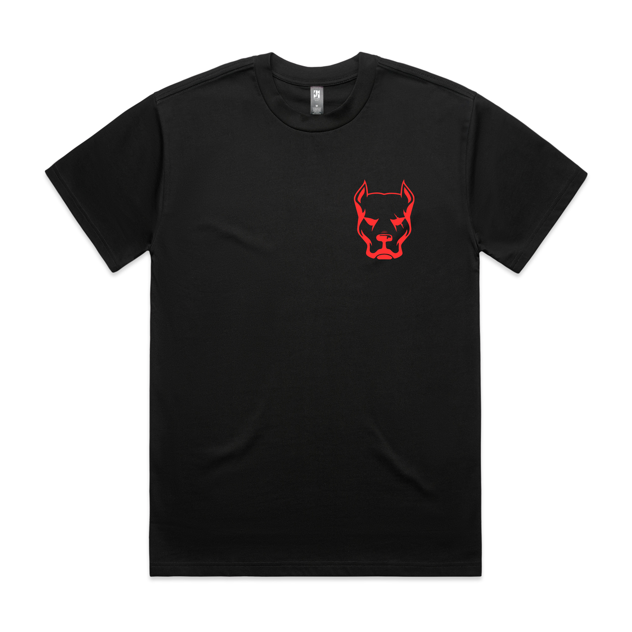 Dog Head Tee Black