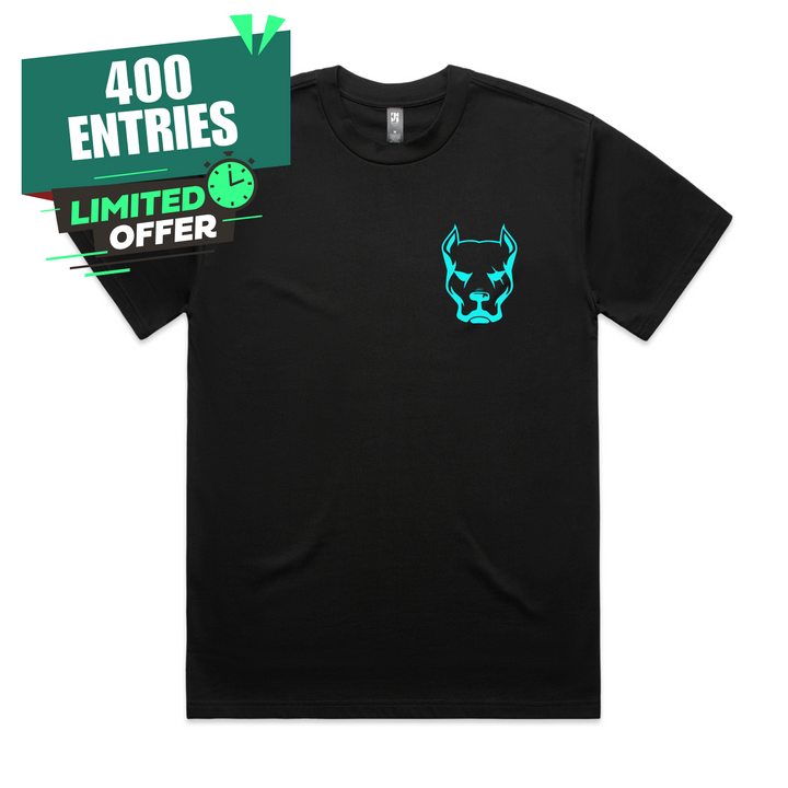 Dog Head Tee Black