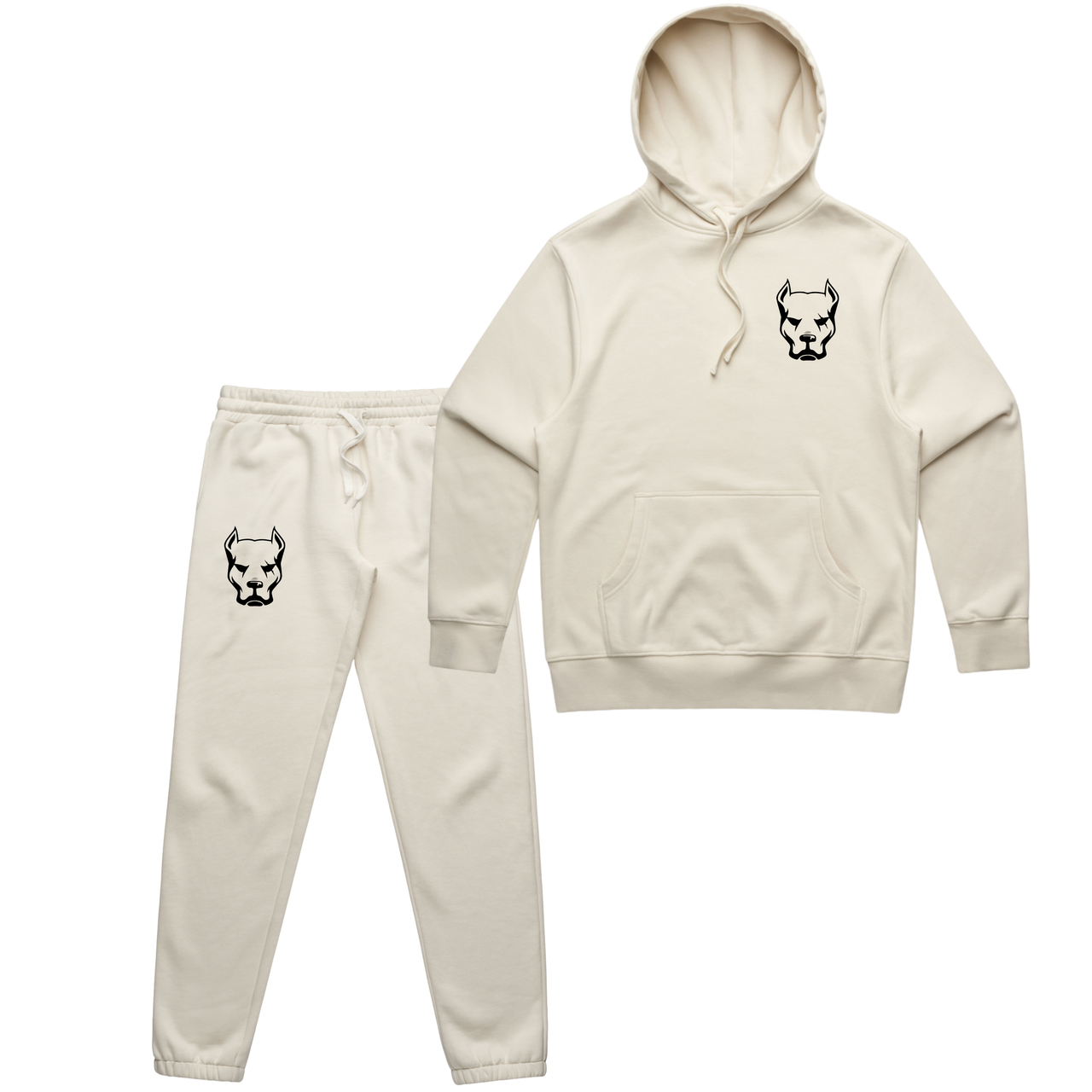 Dog Head Sweatsuit Set