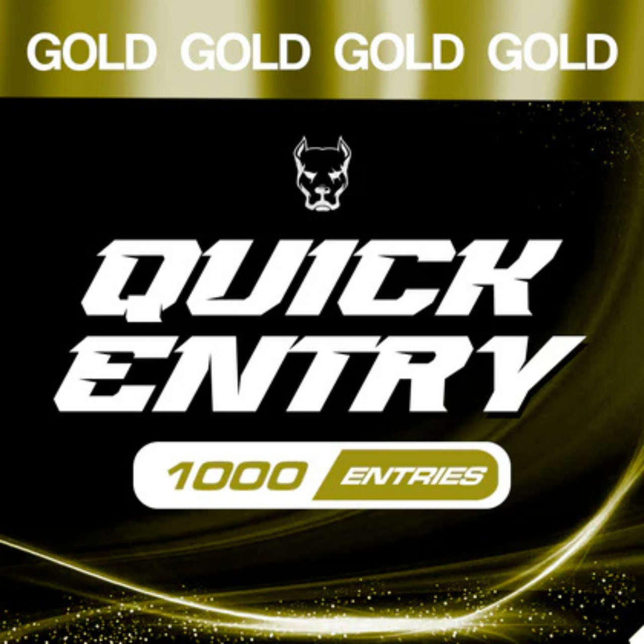 1,000 ENTRIES - Gold Pack