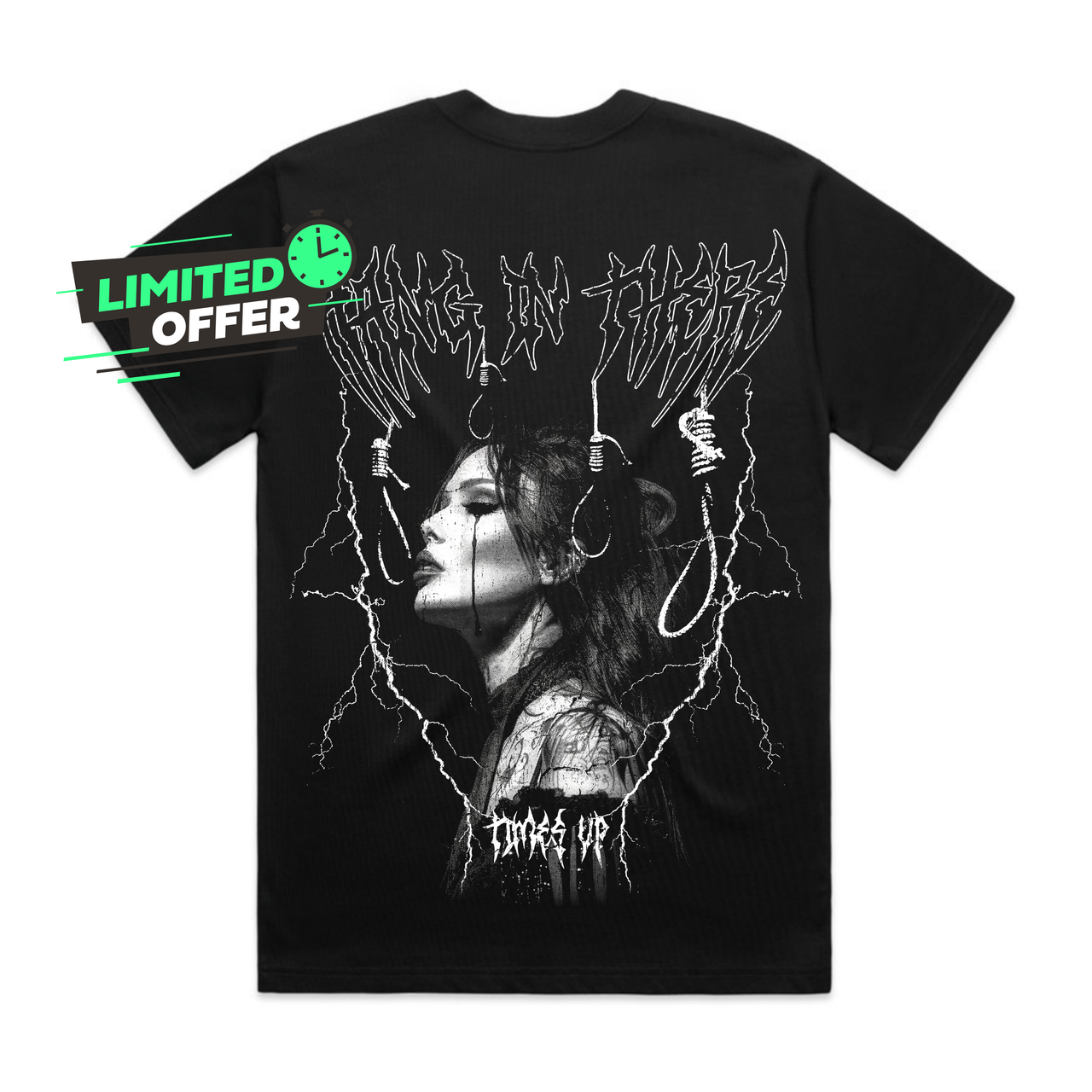 Hang In There Oversized Tee