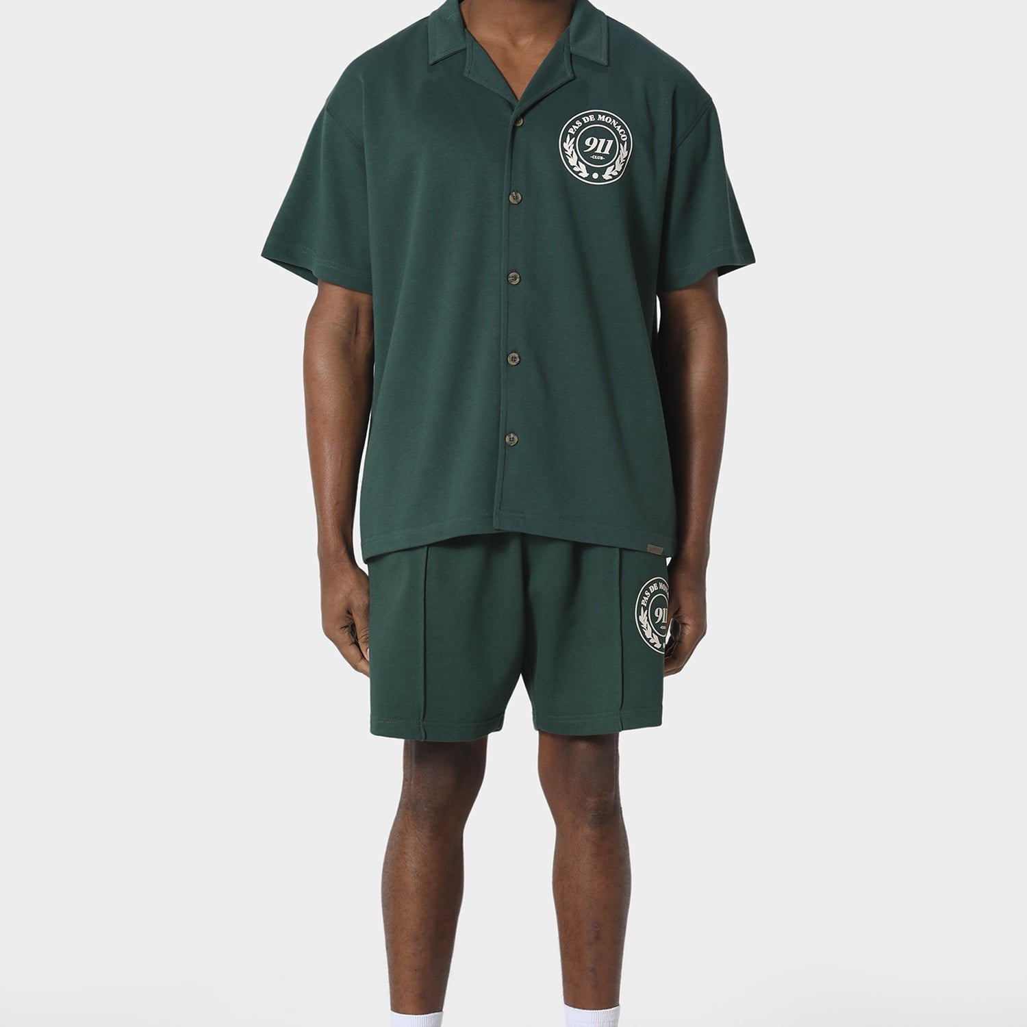 Lemans Jog Shorts Green