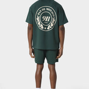Lemans Jog Shorts Green