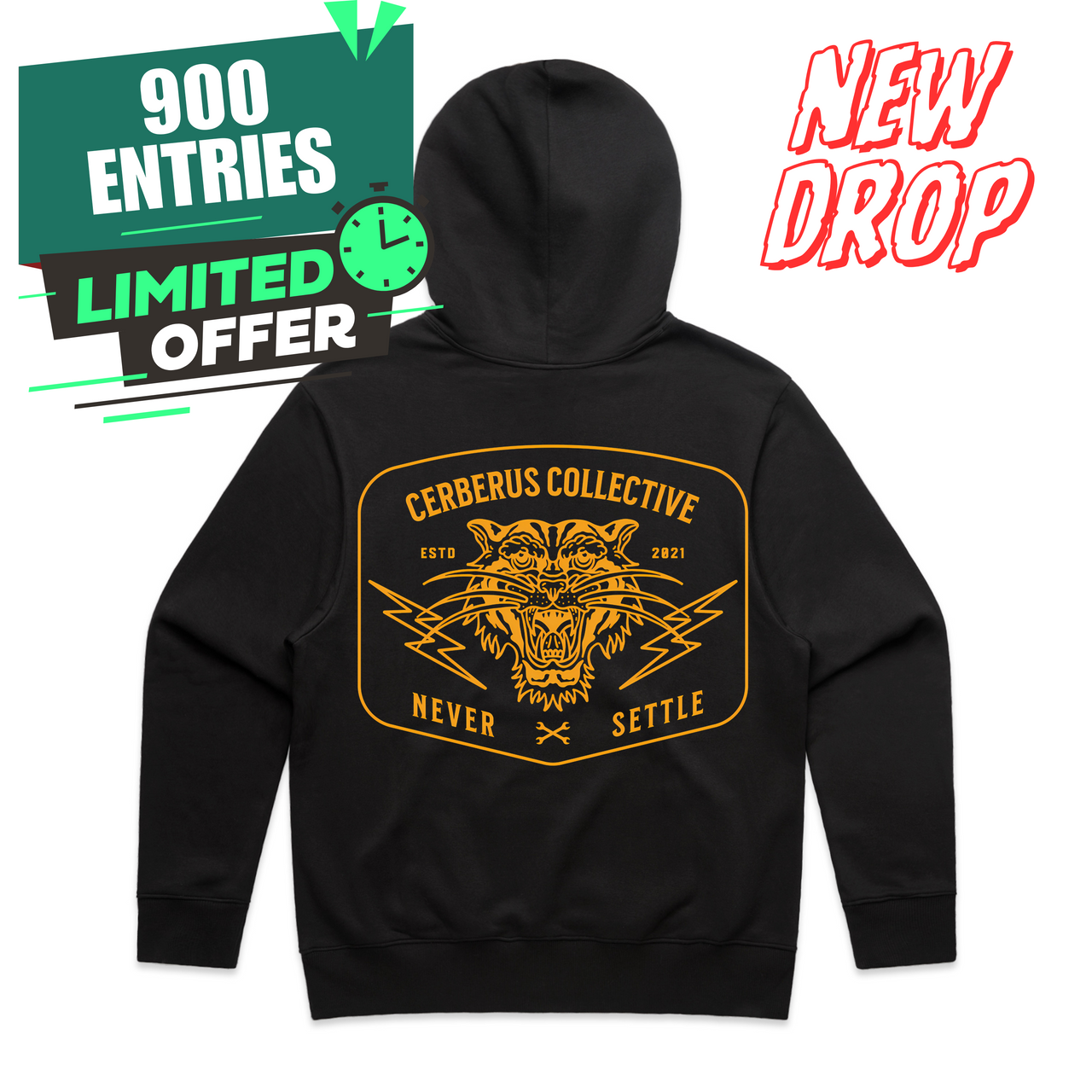 Never Settle Hoodie