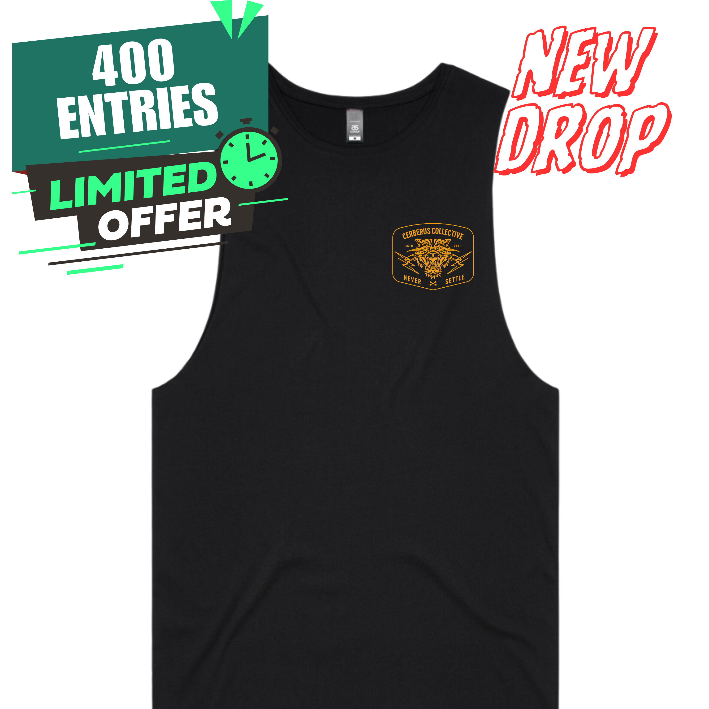 Never Settle Tank