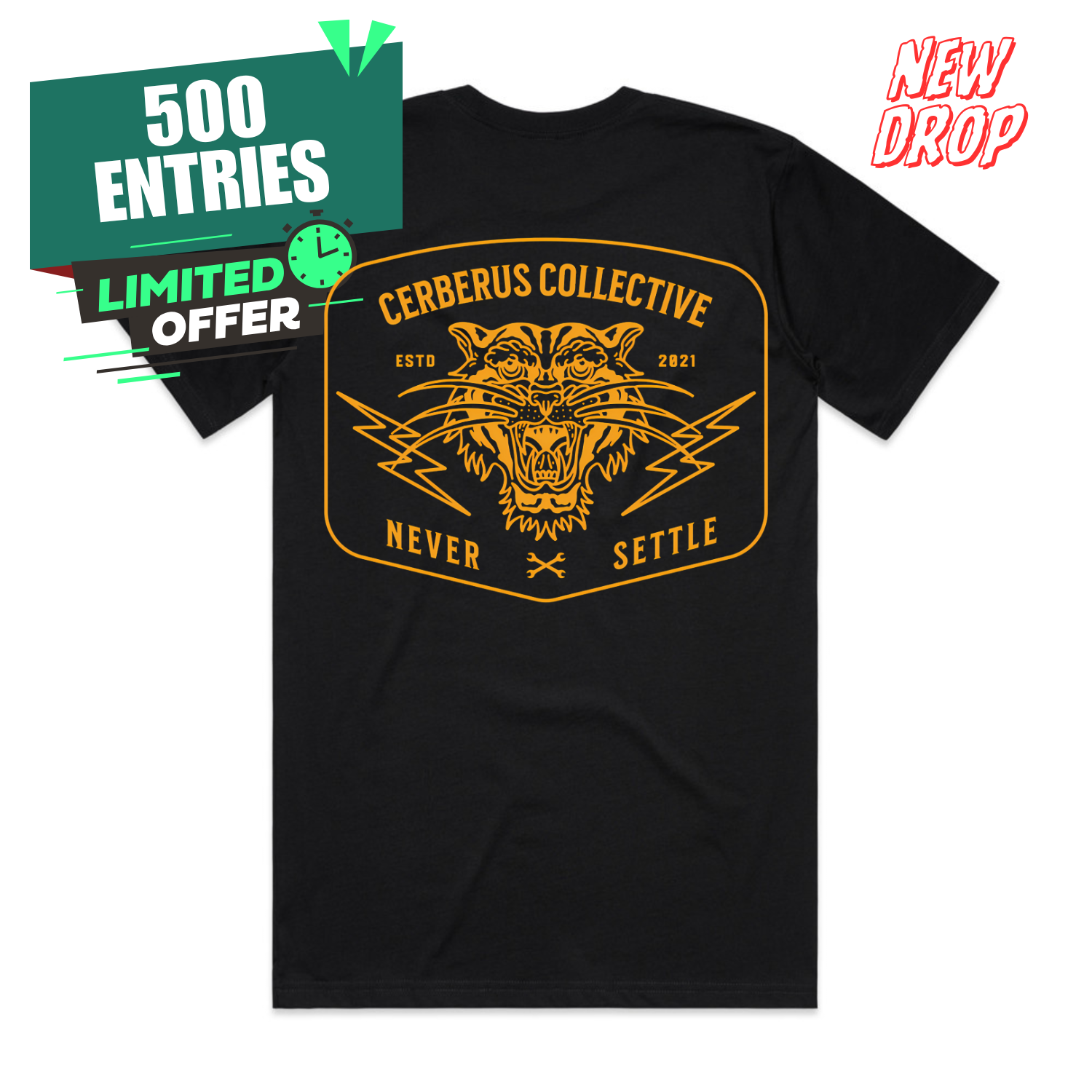 Never Settle Tee