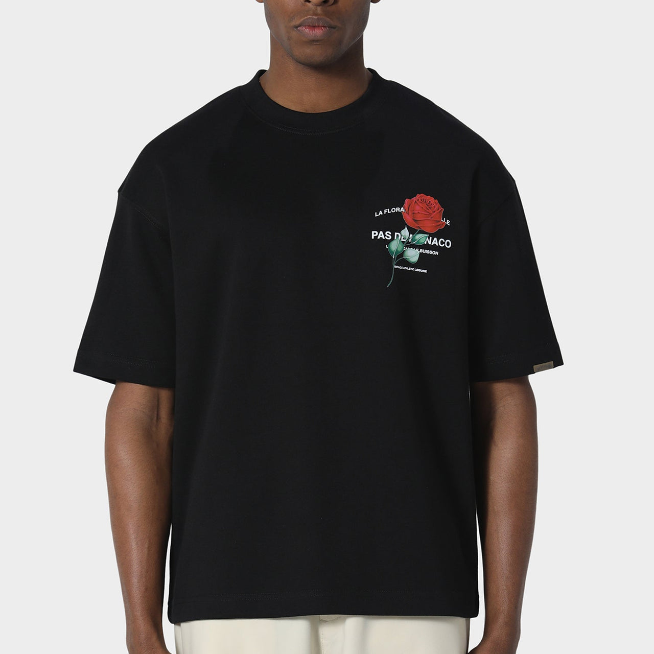 Rose Riviera Tee Black