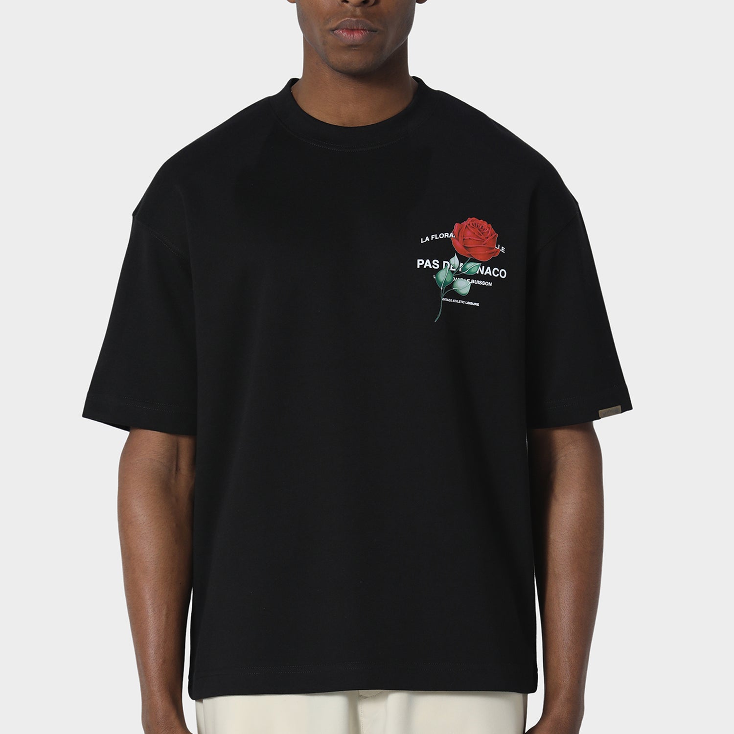 Rose Riviera Tee Black