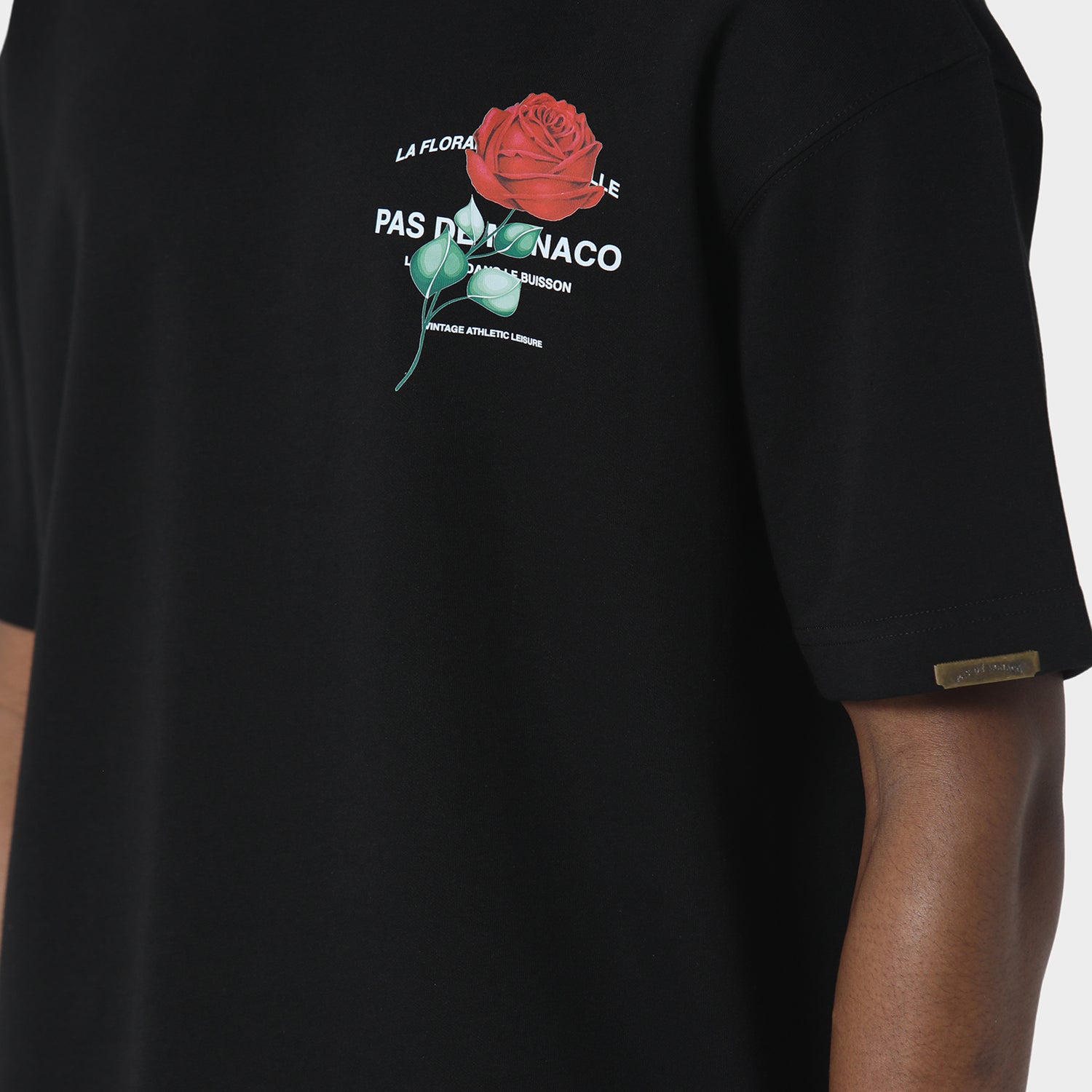 Rose Riviera Tee Black