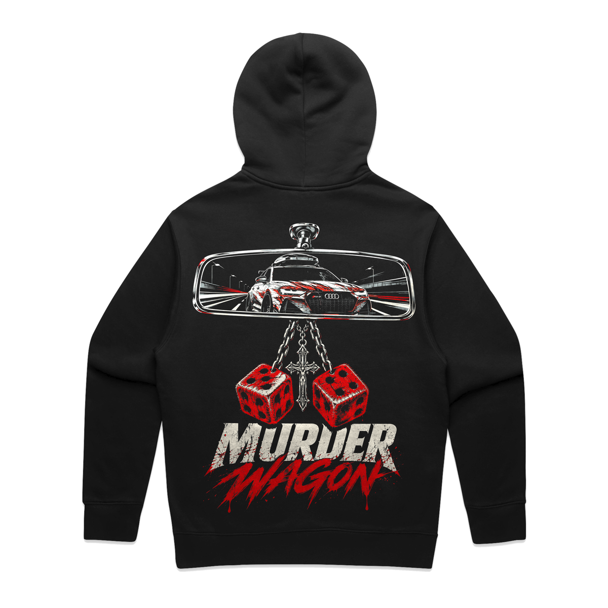 Rearview Reaper Hoodie - Back