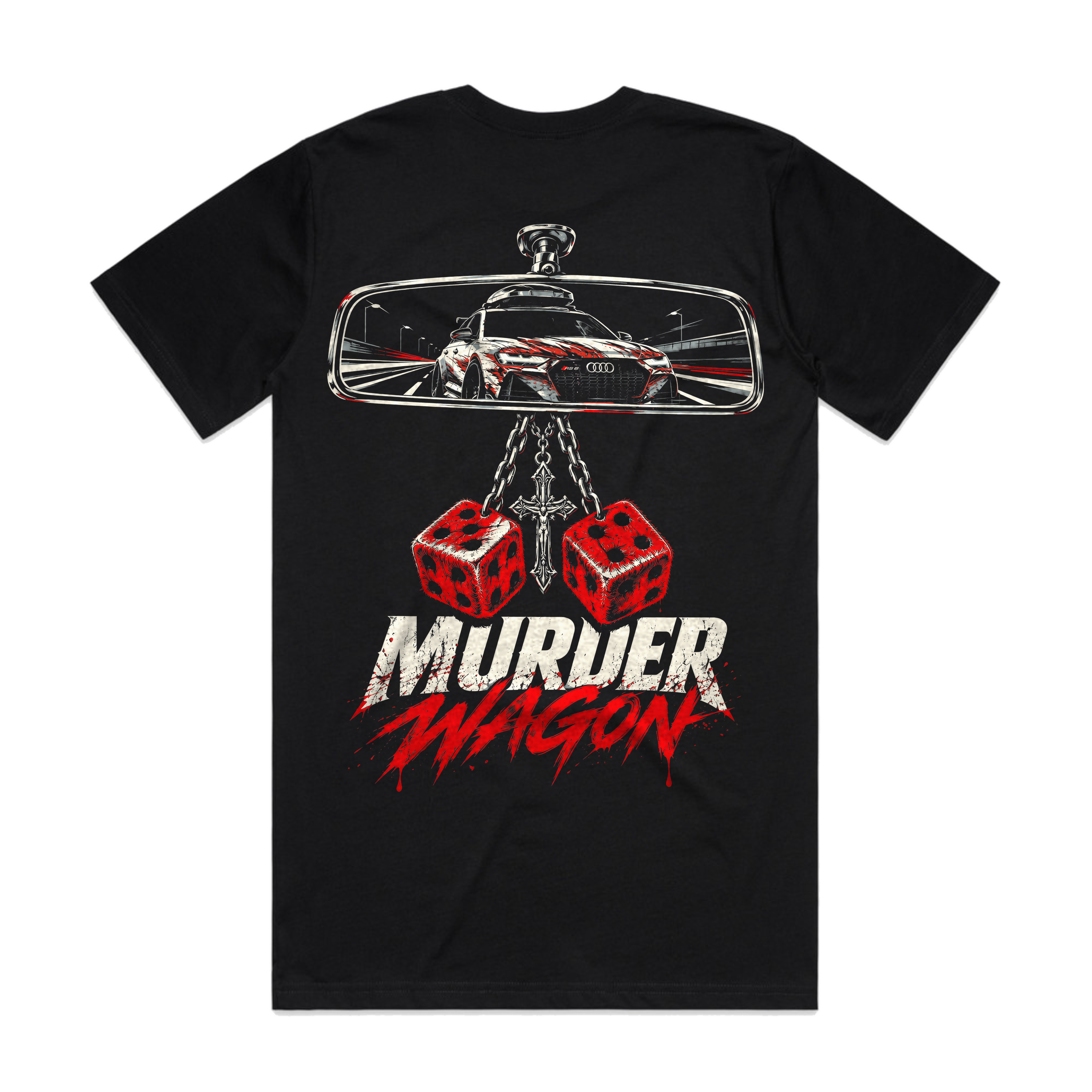 Rearview Reaper Tee - Back