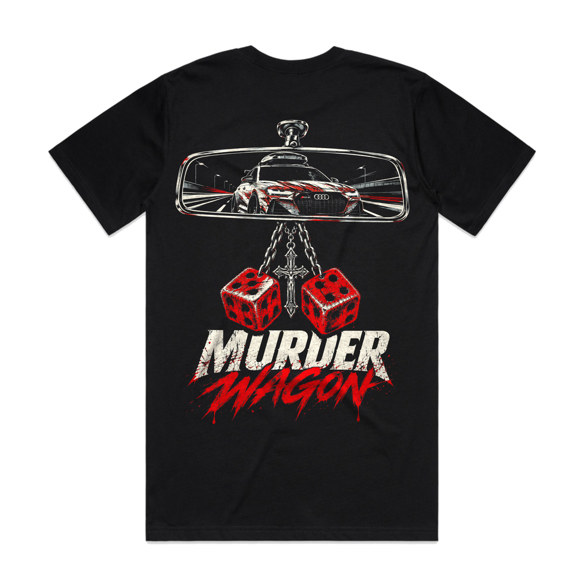 Rearview Reaper Tee - Back