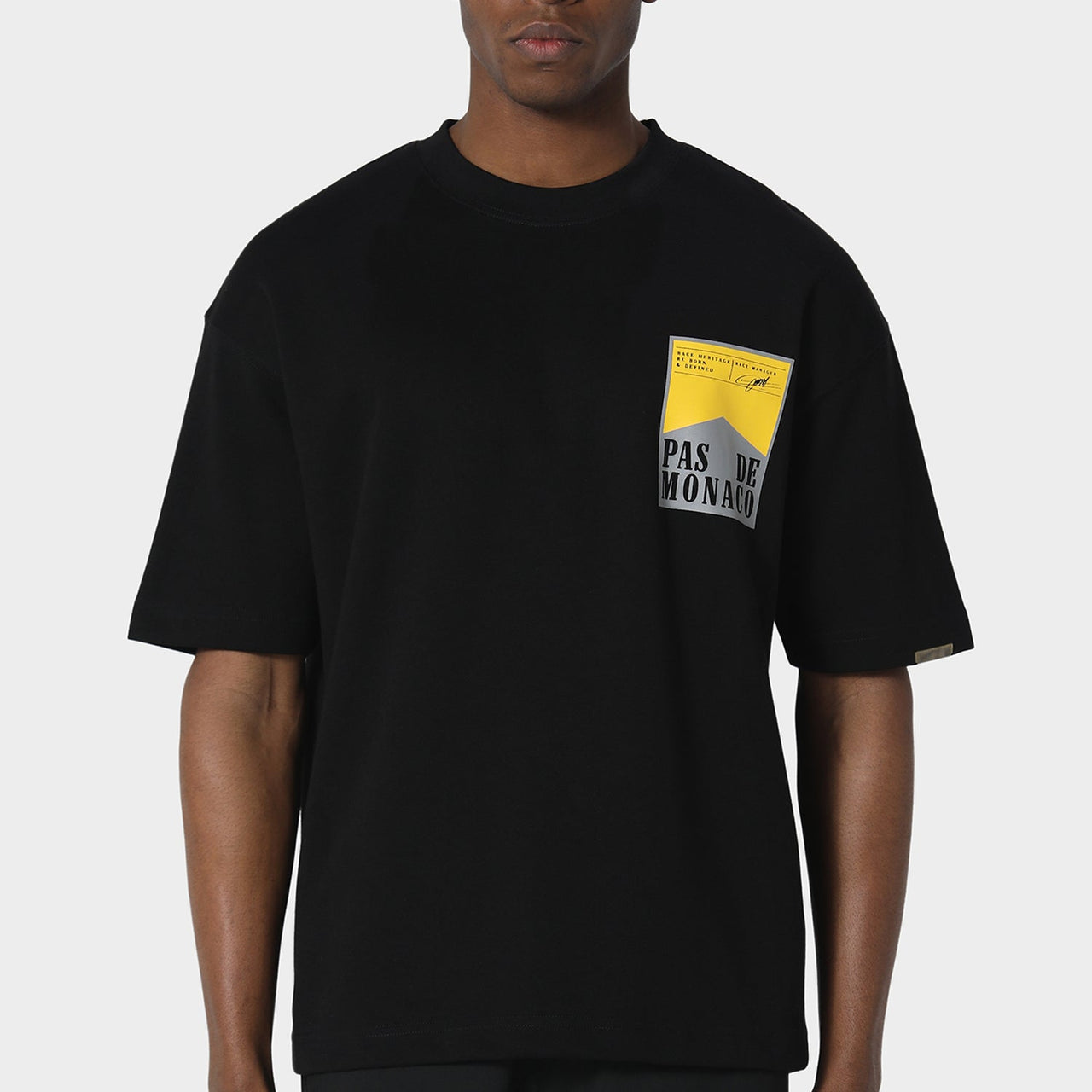 Wrapper Tee Black