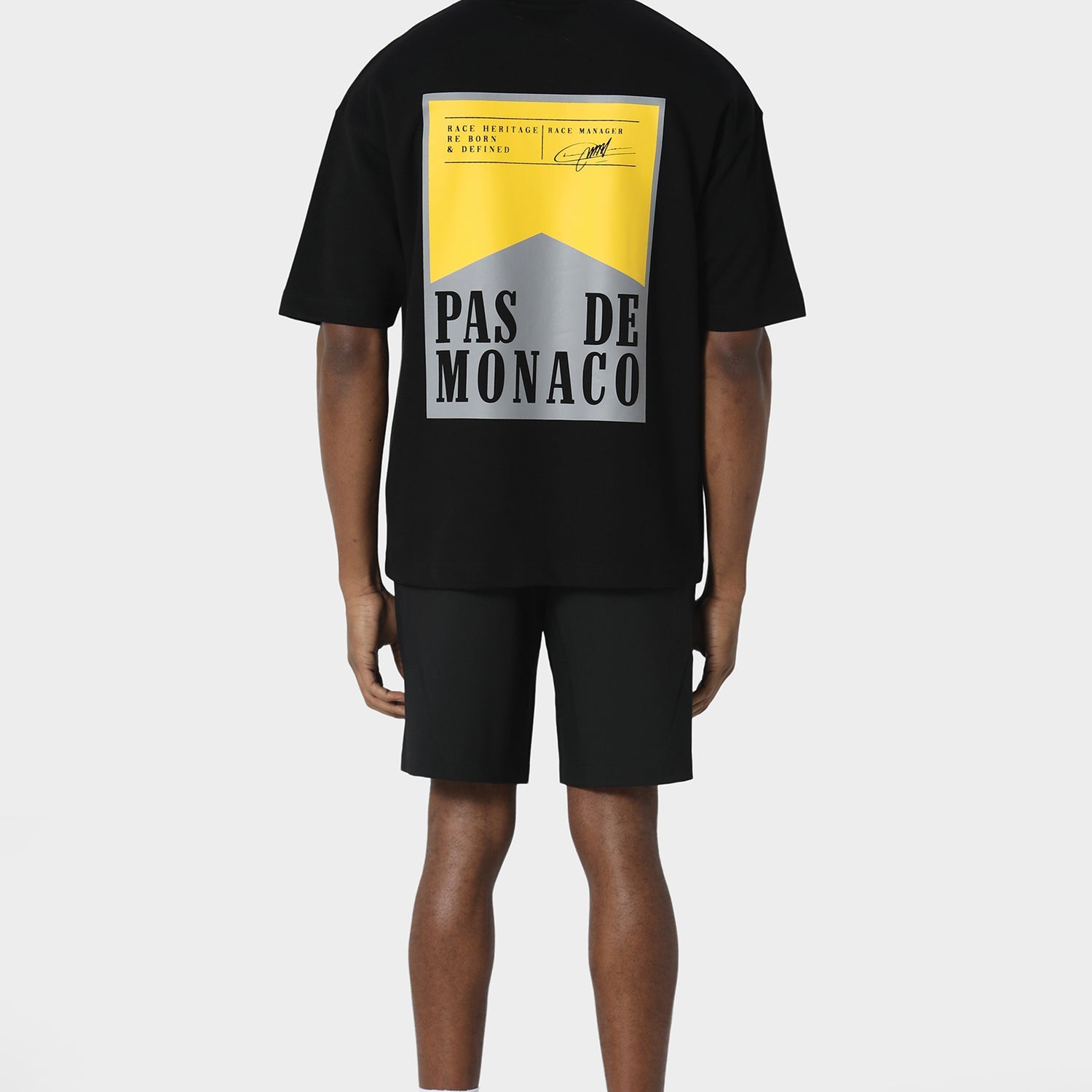 Wrapper Tee Black