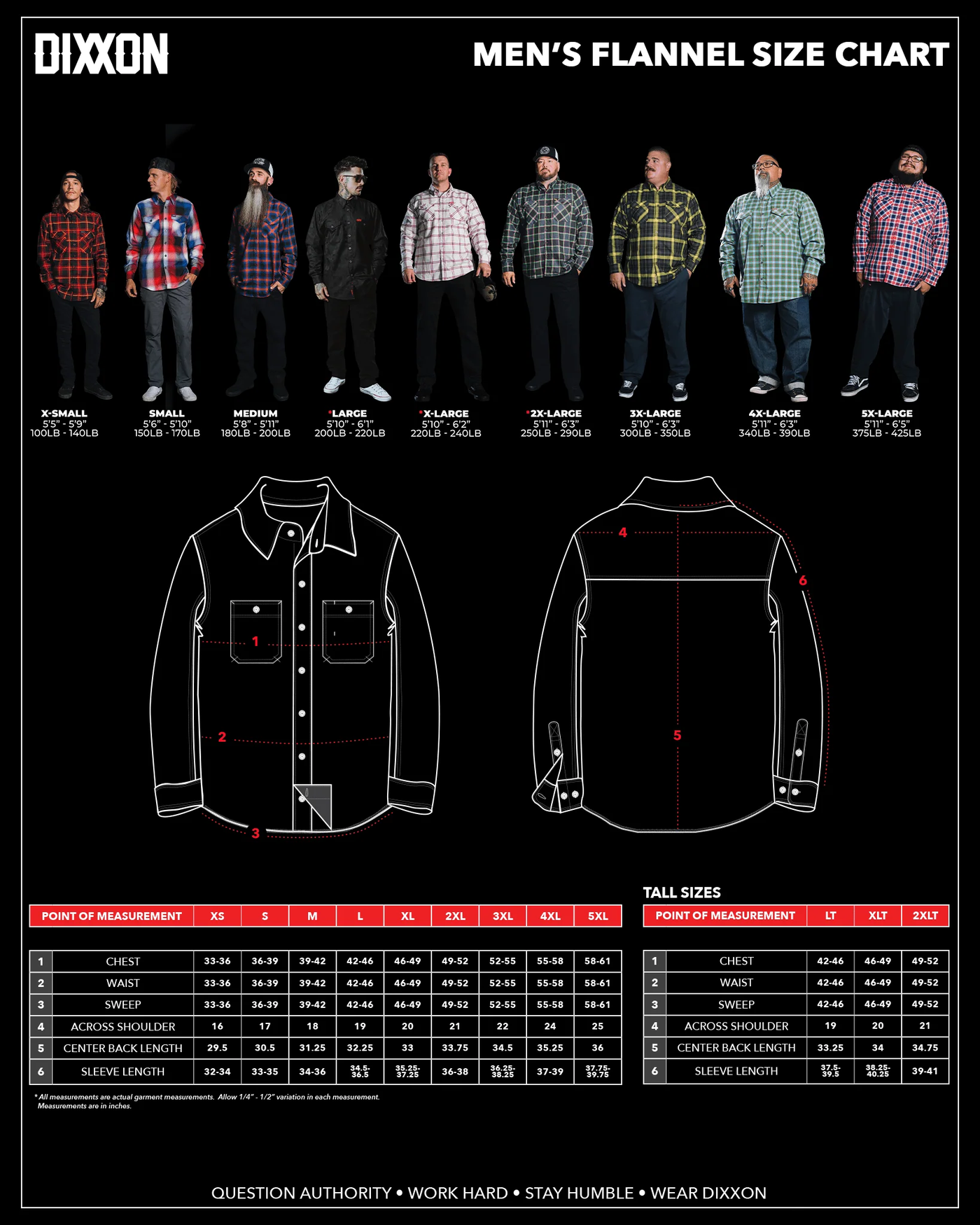 Size guide