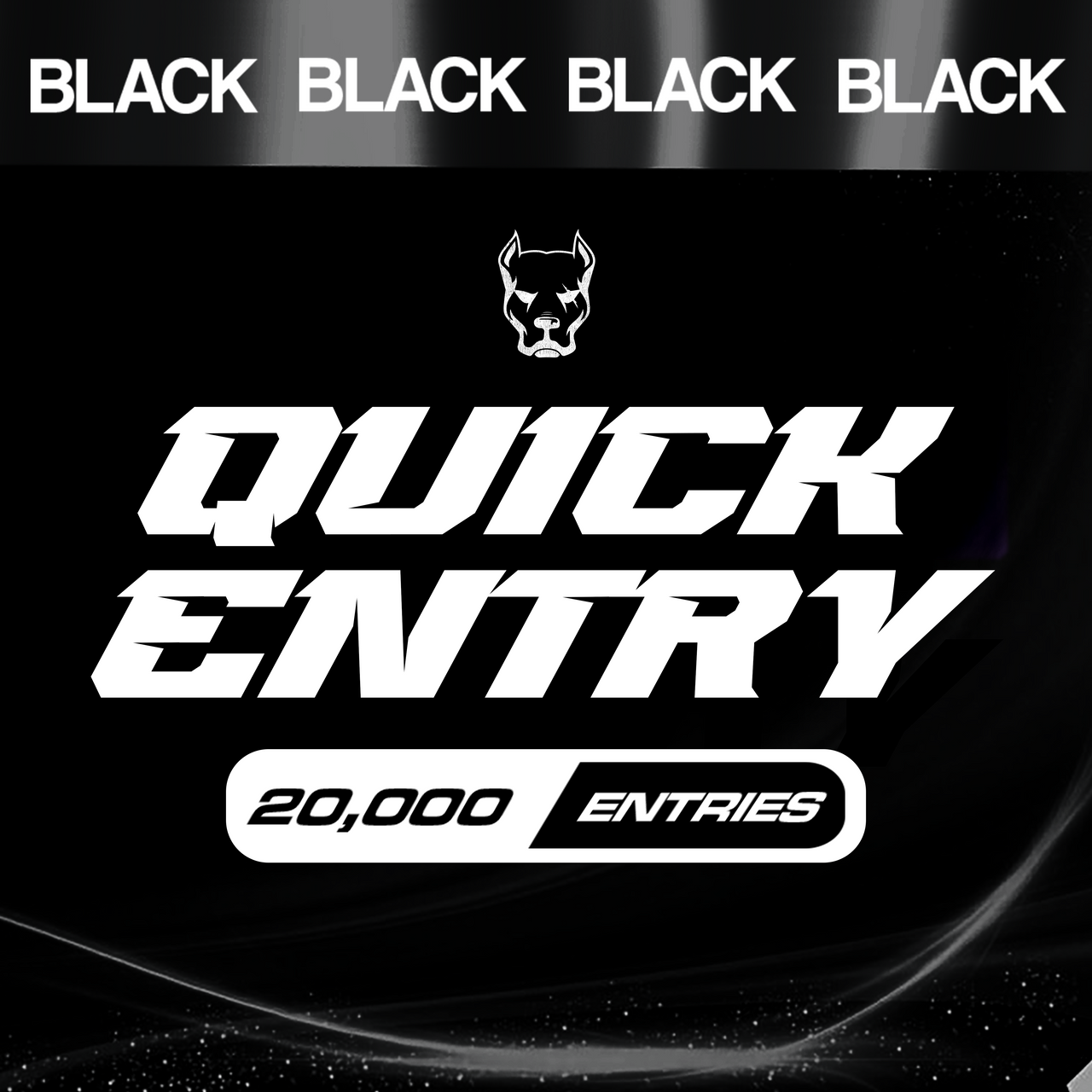 Quick Entry BLACK EDITION - 20,000 ENTRIES