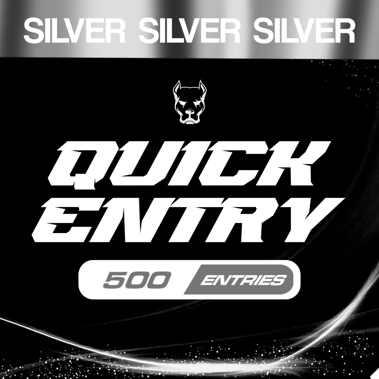 Quick Entry Silver - 500 ENTRIES
