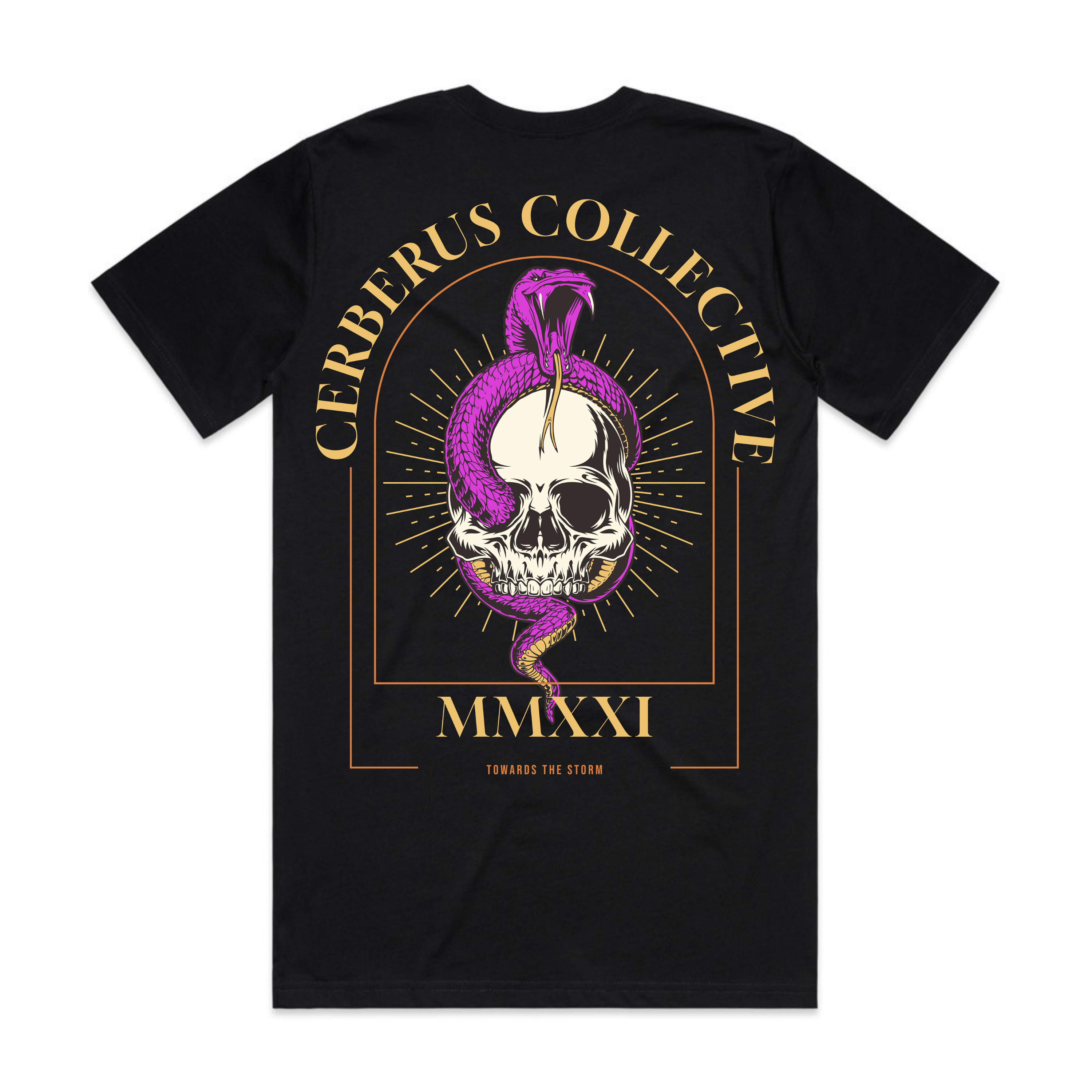 Towards the Storm Tee - Cerberus Collective